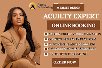 acuity scheduling, booking appointments, calendly, squarespace redesign, wix SEO