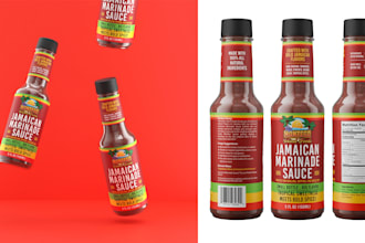 design custom product labels for sauce, hot sauce, and spicy jars