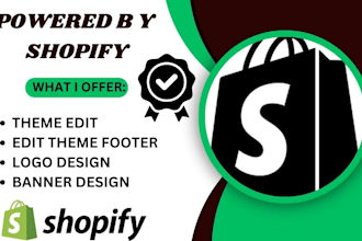 remove the powered by shopify from your store footer