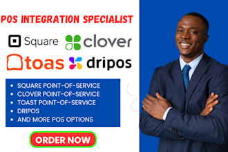 fix, setup and customize your toast, square pos, clover pos, dripos pos fast