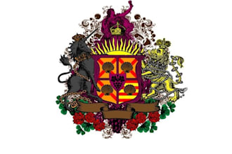 design unique family coat of arms logo
