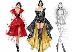 draw your fashion illustration flats technical drawings