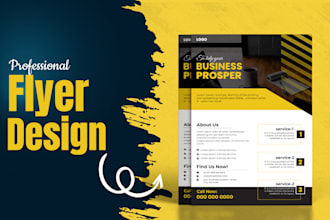 do creative corporate, event or any customized flyer design