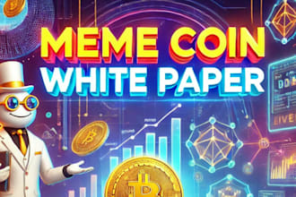 write meme coin white paper, meme coin roadmap, meme coin landing page