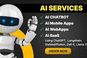 build custom ai apps, chatbots, and saas solutions using openai gpt