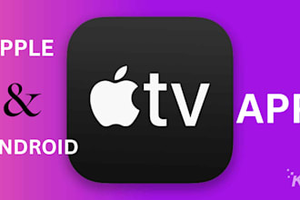 develop samsung app and apple TV app
