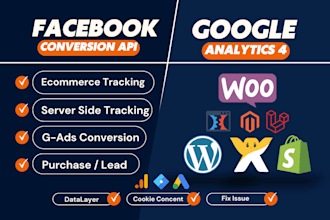 ga4 ecommerce tracking, ga4 server side tracking, google ads conversion tracking