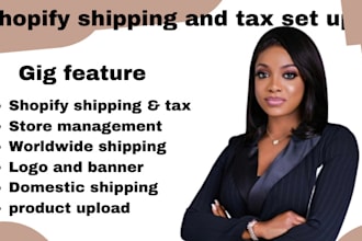 setup shopify shipping and tax, taxes and duties fix shopify shipping