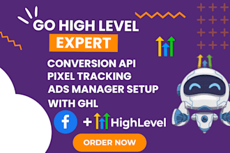 setup fb pixel with ghl or connect conversion API in go high level