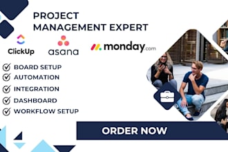 do automation monday CRM airtable clickup notion trello asana