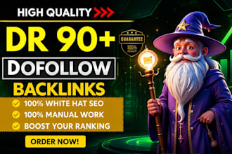 creat high quality dr 90 dofollow permanent guest post backlinks