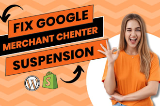 fix google merchant center suspension and misrepresentation