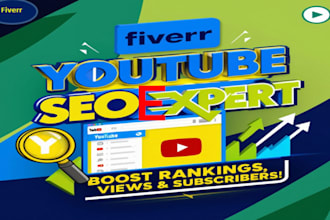 do youtube SEO to rank videos, boost views, and grow