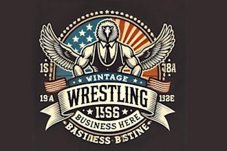 provide combat, wrestling, karate logo in 24 hours