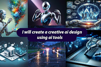 create a creative ai images with using ai tools