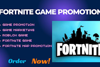 do fortnite map promotion steam game, uefn promotion