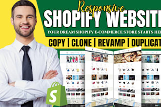 copy clone shopify store, duplicate redesign copy shopify revamp shopify website