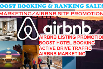 do airbnb promotion ,airbnb listing, airbnb SEO optimization