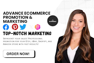 promote and advertise etsy shop shopify promotion to boost sales etsy SEO