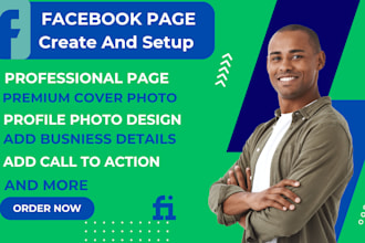 create professional facebook page setup