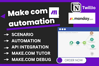 make com automation made tutor make com scenario fix ai twillio chatgpt pabbly