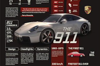create visually stunning infographics and data visualization