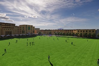 make commercial open spaces plazas parks greenbelts etc