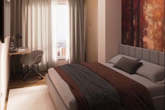 remodel stylish interior design, dressing room, breakfast pantry, master bedroom