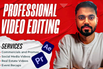 do professional video editing
