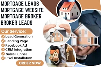 generate mortgage leads mortgage website mortgage broker leads via facebook ads