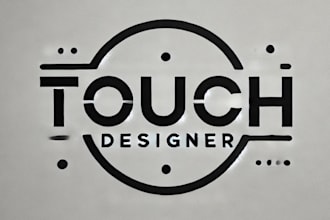 create stunning custom touchdesigner interactive visual animated audio content