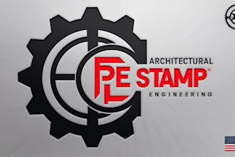 do architectural stamp, mep stamp, pe stamp, and seal for USA city permit