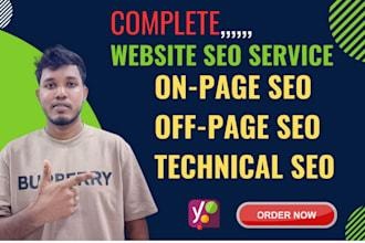 do expert on page, off page, technical SEO, audit and keyword research