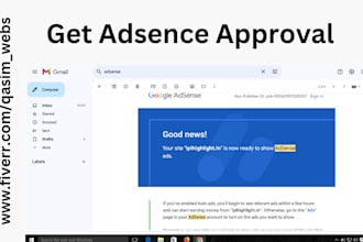 provide google adsense approved website gurantee