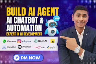 build ai chatbot , appointment setting using manychat , voiceflow