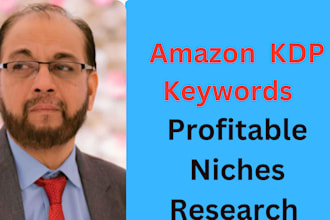 do KDP keywords SEO and amazon self publishing  profitable niches research
