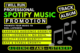 do spotify music promotion for real listeners growth