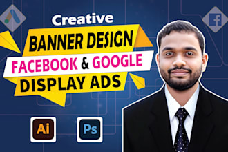 do facebook and google display ad design for your business