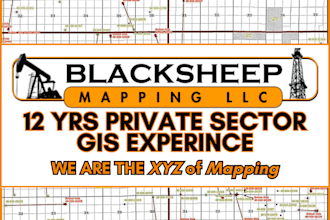 provide custom gis work that is done right and on time