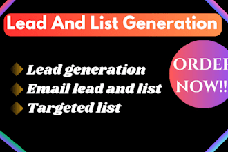 do b2b lead generation email list building linkedin leads