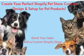 build a profitable pet shopify store pet dropshipping website online pet store