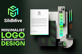 design a brand style guide, branding kit, and custom business logo