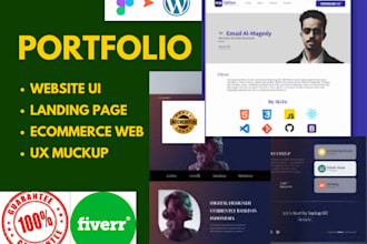 figma ui ux design,website UI UX, personal portfolio, ui ux, web page in figma