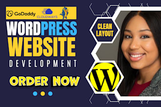 build, design website, clone, redesign, wordpress website development