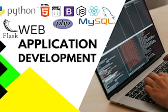 develop a professional python flask web application for your business