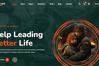 charity website nonprofit website fundraising website nonprofit charity website