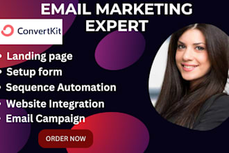 set up activecampaign, mailerlite  convertkit automations