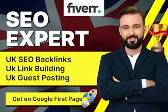 boost your UK business rankings with manual UK SEO backlinks and link building