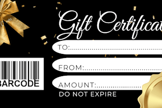 design loyalty card gift certificate award certificate invitation