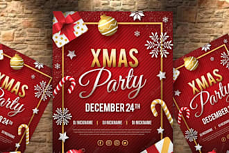 christmas flyer, thanksgiving, christmas giveaway promotion,christmas card,event